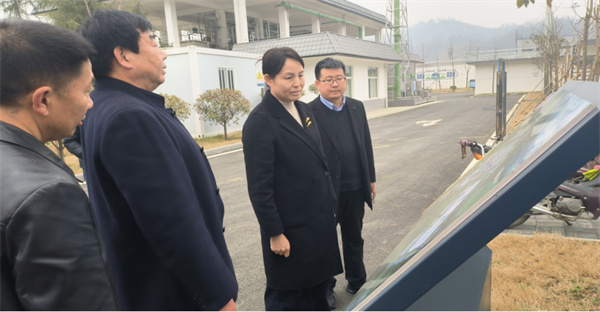 商南縣委副書記、縣長劉華到水環(huán)境公司商南縣污水處理廠調(diào)研.jpg